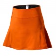 Women's high waist sports skirt pants yoga fitness tennis skirt lined with anti-glare running quick-drying short skirt 92406