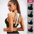 Women's Sports Bra Running Fitness Vest Underwear Sexy Beauty Back Breathable Shockproof Yoga Bra 92709