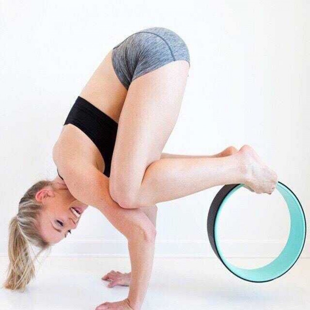 Thickened ABS material yoga wheel YogaWheel yoga circle fitness wheel yoga artifact bending artifact yoga wheel