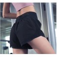 Summer new casual sports shorts women's anti-glare loose and quick-drying yoga pants fitness running leisure