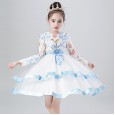 Children's princess skirt, girl skirt, spring and summer children's dress, fluffy mesh skirt, big boy performance costume