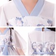 Girls short-sleeved dress summer new national style costume children's hanfu costumes