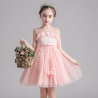 Children's skirts, girls' dresses, summer mesh, puffy skirts, dresses, skirts, flowers, children's clothing