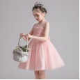 Children's clothing dresses hosting skirts summer new sleeveless girls gauze dresses