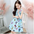 Children's dress summer new girl baby vest skirt big boy princess skirt