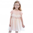 Summer new puffy net yarn princess dress children's clothes fungus girl dress
