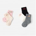 Spring and autumn new 1-7 year old children's socks sweet bowknot girls socks 5 pairs