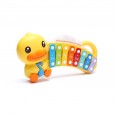 Little yellow duck baby hand knocking music piano 0-1 year old baby educational toys music toys