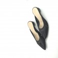 Early spring New Roman version of the ball-shaped round heel pointed sequins half drag fashion OL tide female dress women's shoes