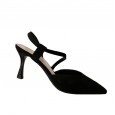 Baotou fine with Korean spring new fashion wild after stumbling with pointed OL hollow high-heeled shoes women