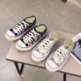 New new color sequins front lace-up strap sneakers casual wild tide women's shoes list