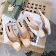 Summer new grandma shoes soft bottom thick heel Baotou drag Muller shoes women's shoes single shoes