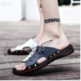Plus size men's slippers men's beach shoes summer comfortable breathable sandals slippers slippers 38-47 48