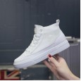 Spring and summer new fashion women's shoes microfiber wild thick bottom white shoes sports students casual shoes women