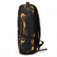 Men Women Outdoor Travel Skull Pattern Polyester Multifunctional Shoulders Bag Backpack - White 