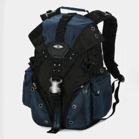 Tide Backpack Large Capacity Multifunctional Outdoor Leisure - Deep Blue 