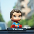 Cartoon car decoration shaking head doll car interior supplies creative trend interior spring shaking head mobile phone holder bracket