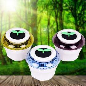 Car negative oxygen ion air purifier car car air purifier oxygen bar safe grass decoration