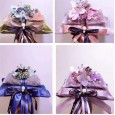 Car aromatherapy bamboo charcoal bag creative dried flower sachet in addition to odor formaldehyde car interior jewelry car home dual-use