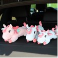 Car bamboo charcoal bag creative cute unicorn car car with purified air deodorant charcoal bag home car dual-use