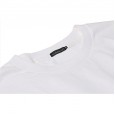 Men Monkey Printed Short Sleeve Crew Neck Cotton T-Shirts - White S 