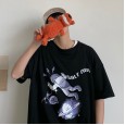 The new summer t-shirt boy trend loose wild style short sleeve tide brand