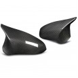 Suitable for BMW carbon fiber modified M2 M3 M4 F80828387 right driving carbon fiber rearview mirror shell