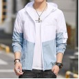 New sun protection clothing men's ultra-thin breathable sports sun protection clothing jacket female UV protection outdoor skin clothing