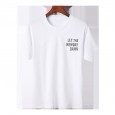 Summer casual fashion men's round neck T-shirt new short-sleeved top comfortable fashion travel