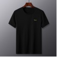 Summer casual fashion men's round neck T-shirt new short-sleeved shirt youth popular and comfortable