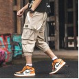 Boys summer cropped pants trendy youth fashion comfortable youth leisure loose leisure