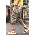 Boys summer cropped pants trendy youth fashion comfortable youth leisure loose leisure