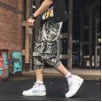 Boys summer cropped pants trendy youth fashion comfortable youth leisure loose leisure