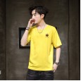 Summer new hooded short-sleeved men's tide brand jacket loose young students handsome T-shirt