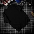 Summer new men's youth fashion handsome printed round neck casual half-sleeved men's tide men's shirt