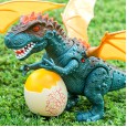Electric king dinosaur animal model night market lights universal hot sale boy children toys