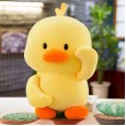 Little yellow duck plush toy dancing little yellow duck doll pillow