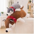 Down cotton and soft husky doll plush toy dog large software children birthday gift pillow