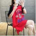 Summer new mm large size women's letters printing ladies shirt short sleeve t-shirt female students