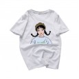 Summer new loose large size women's round neck short sleeve cotton t-shirt women